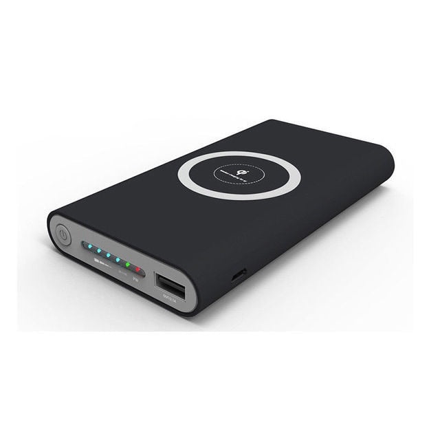 Portable Ultra Thin Wireless Charger Power Bank 20000mAh 2.1A Fast Charging Powerbank For Samsung iPhone Huawei Xiaomi PoverBank