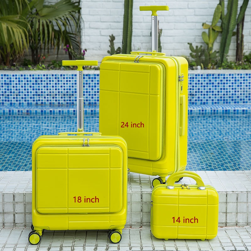 Carry-On Suitcase with Laptop Bag