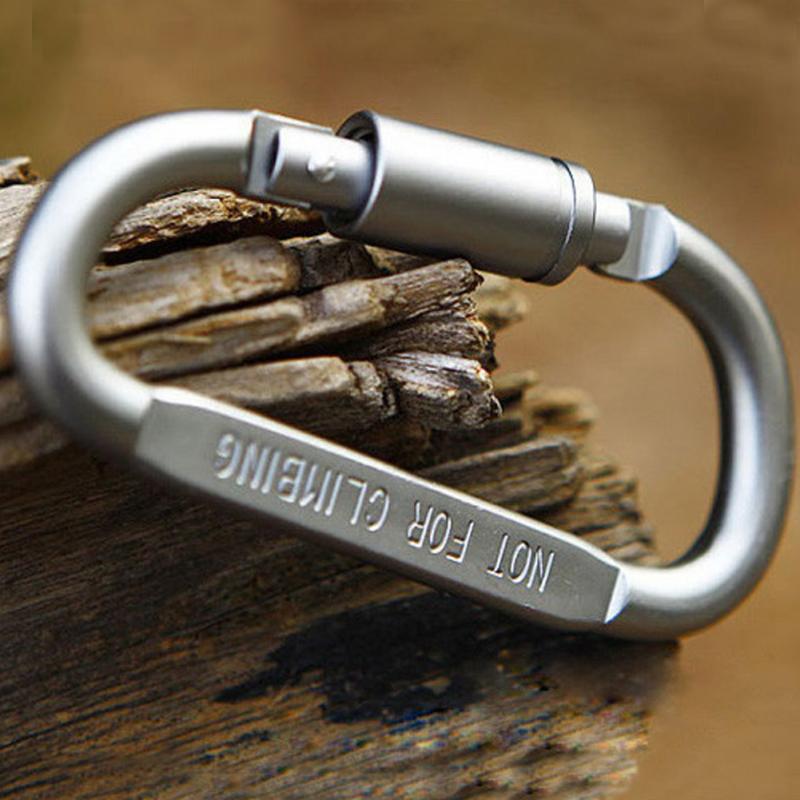 6 Pieces Carabiner Travel Kit