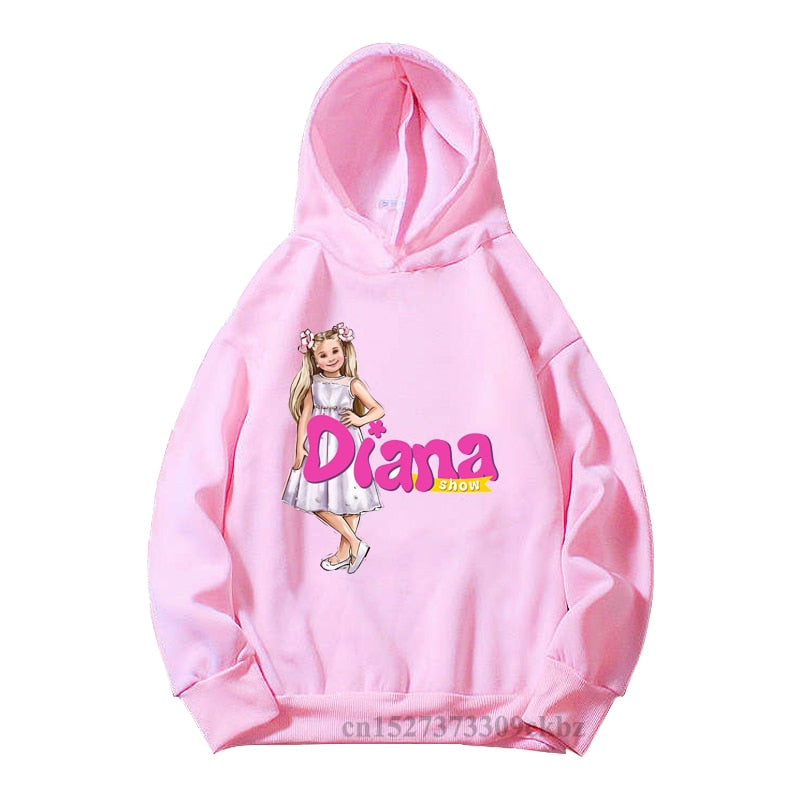 Girls 3D Printed Roma Hoodie