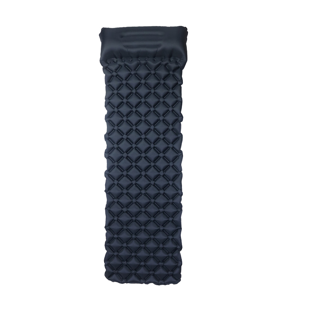 Portable Air Camping Mats Inflatable Bed Mattress Sleeping Pad Fast Filling Air Bag Super Light Inflatable Mattress with Pillow