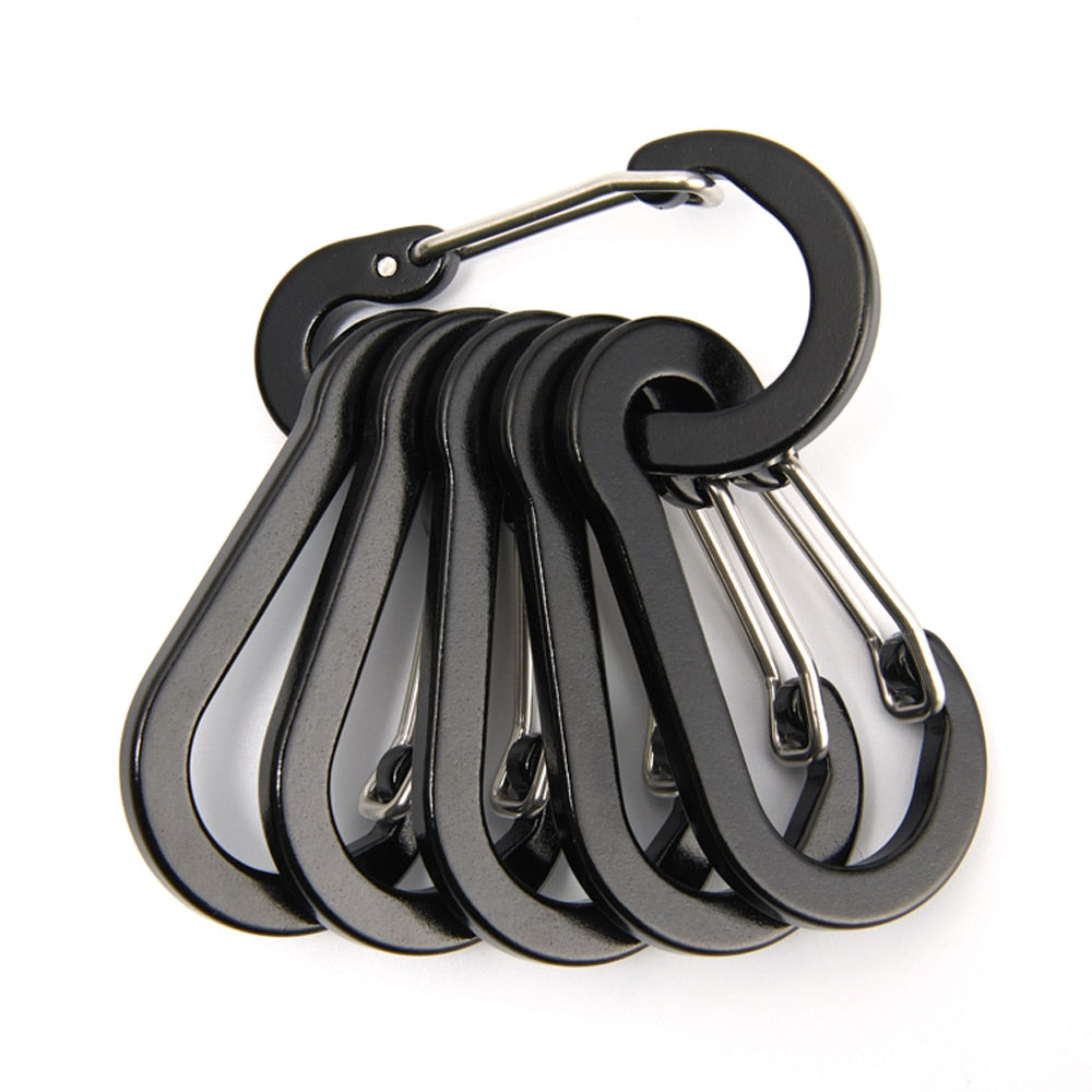 Multi Tool Mountaineering Buckle Steel Small Carabiner