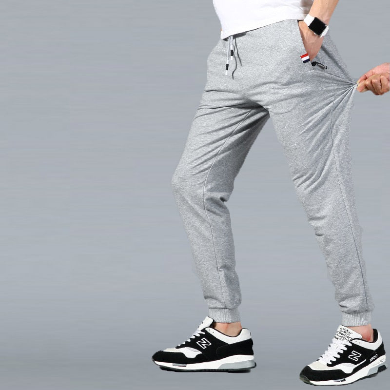 Men Casual Cotton Track Pants