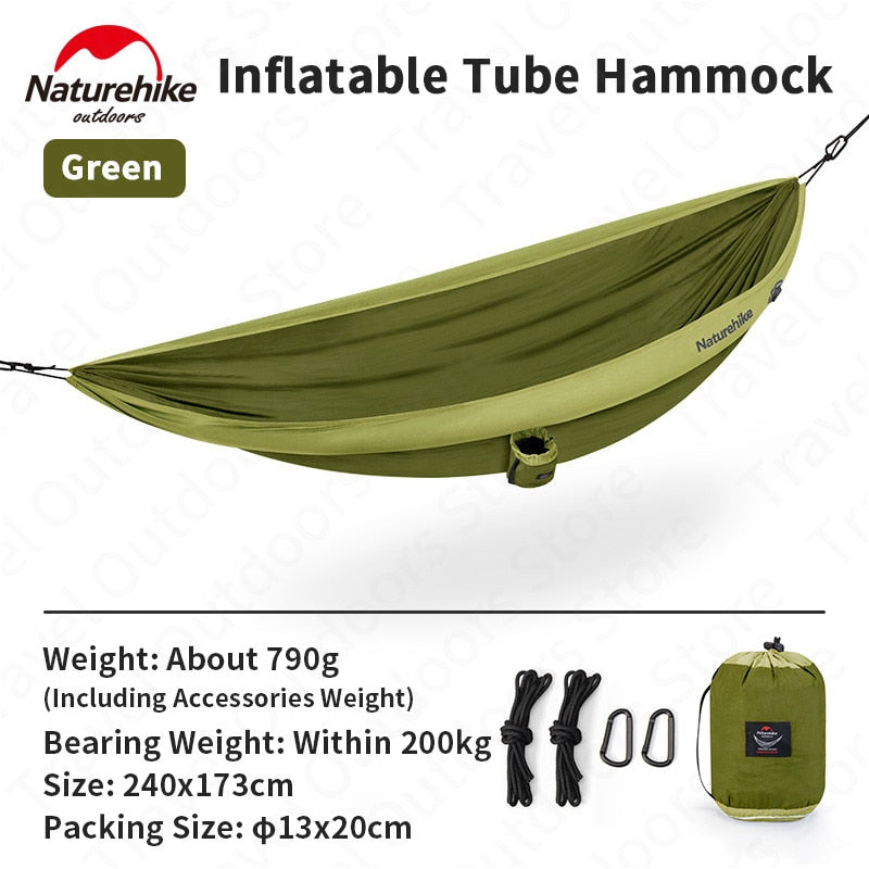 NatureHike 2 Person Ultralight Inflatable Camping Hammock