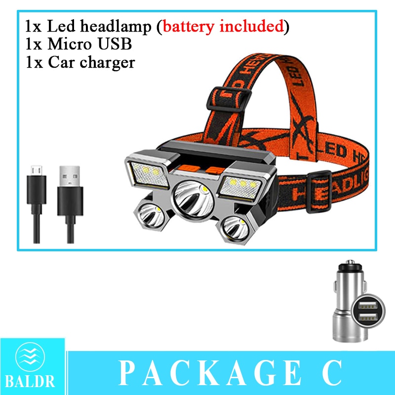USB Rechargeable Portable Flashlight