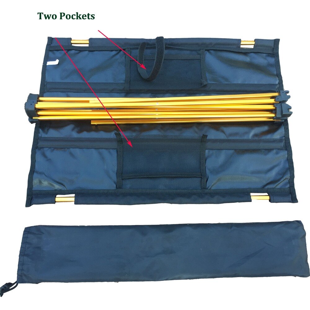 Outdoor Camping Folding Table with Aluminium Alloy Table Waterproof Ultra-light Durable Folding Table Desk for Picnic& Camping