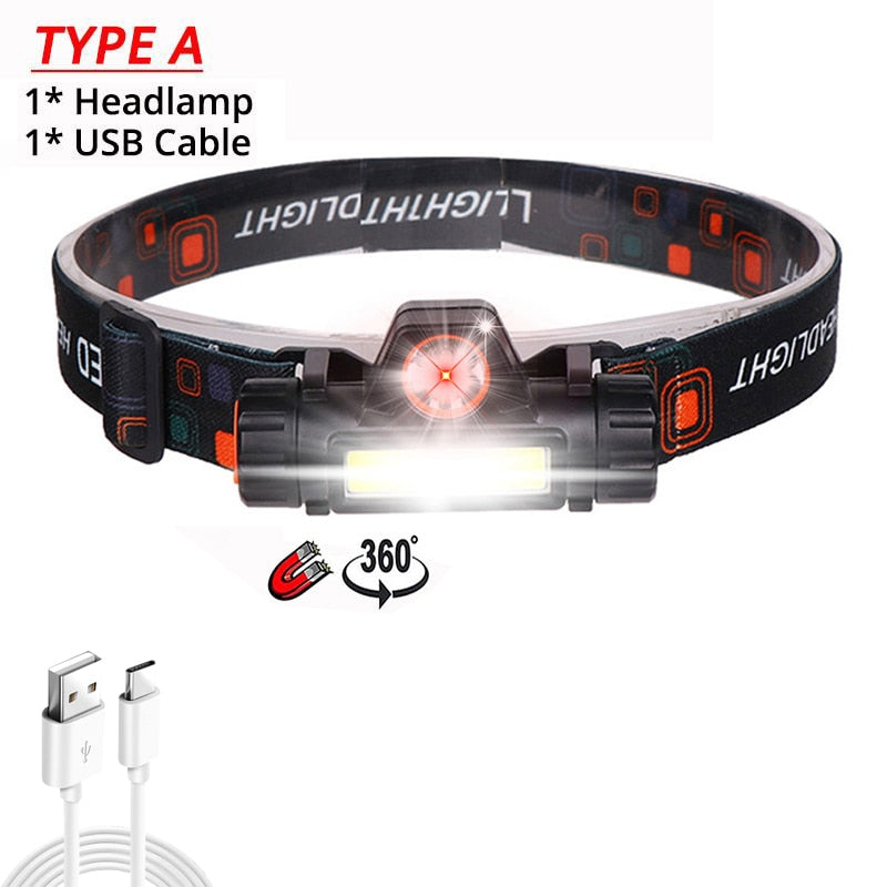 Pocketman COB LED 210 Degree Wide Range Headlights
