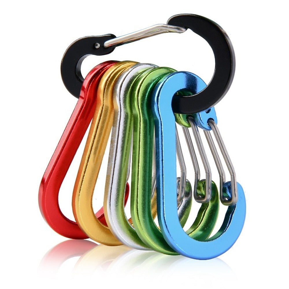 Multi Tool Mountaineering Buckle Steel Small Carabiner