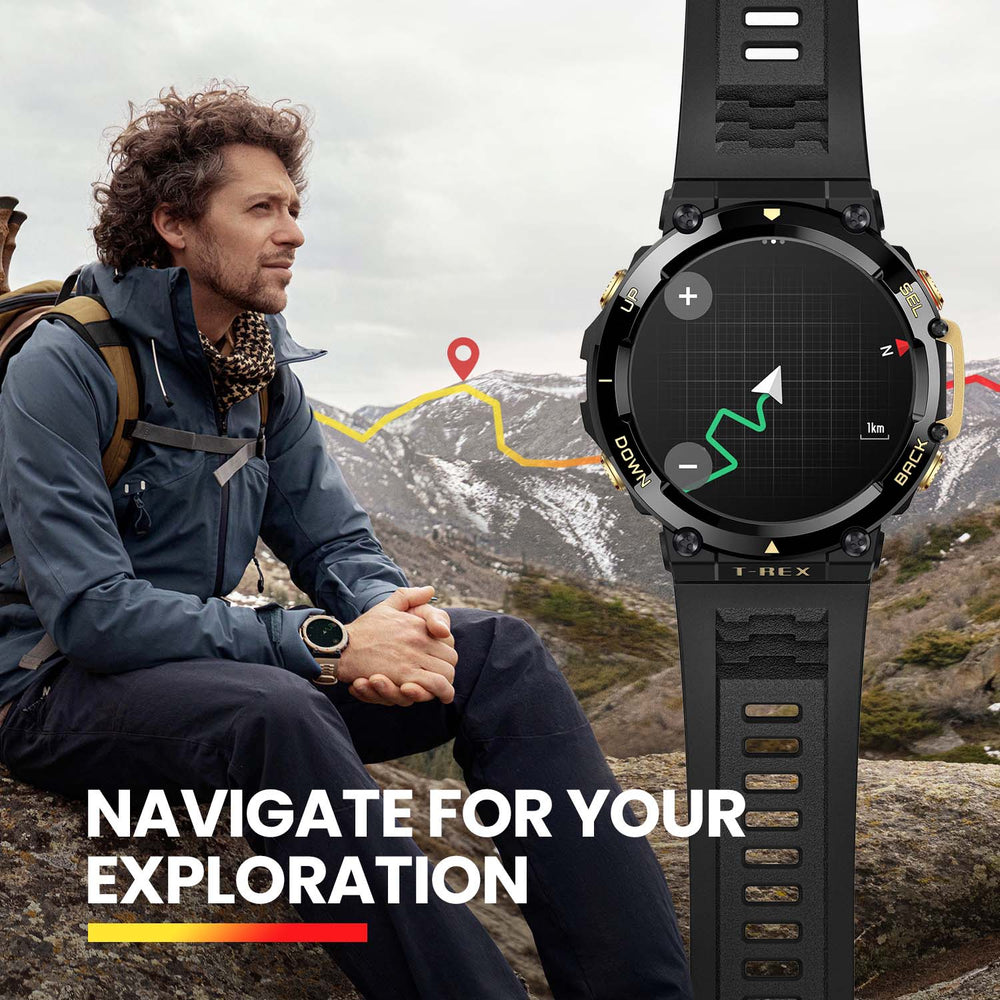 Amazfit T Rex 2 Rugged Outdoor GPS Smartwatch 2022