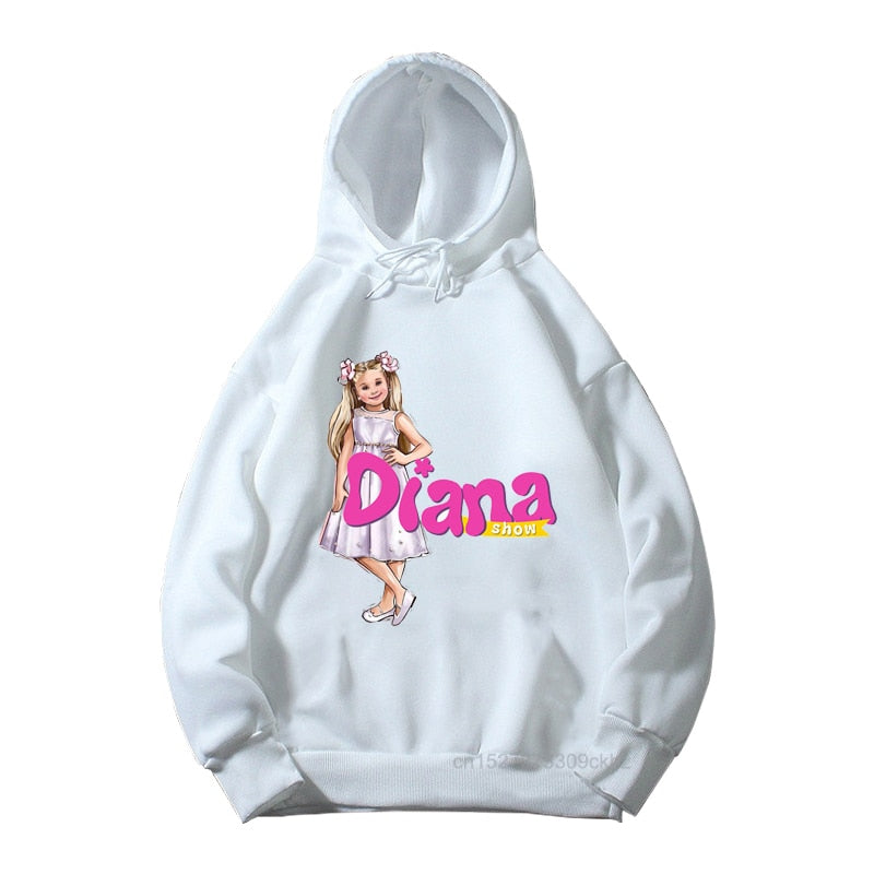 Girls 3D Printed Diana Hoodie