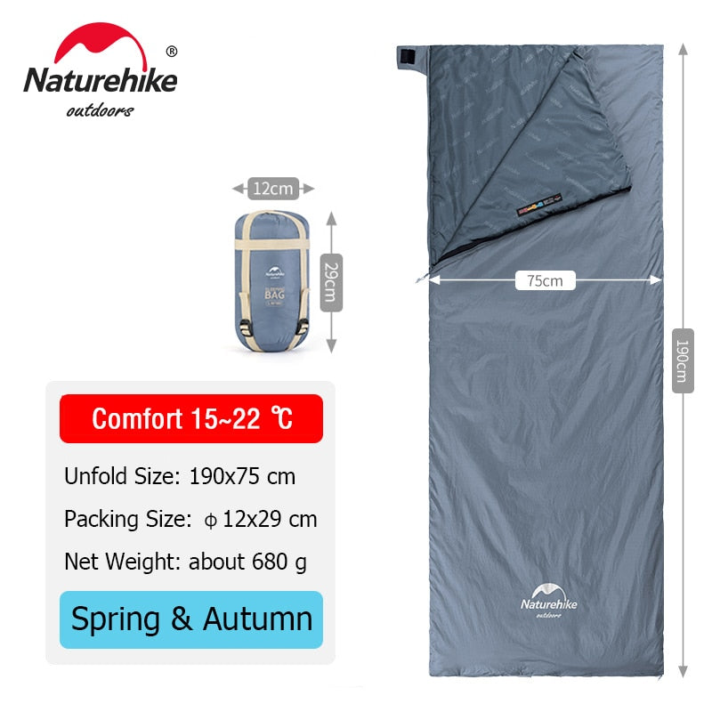 Naturehike Sleeping Bag LW180 Ultralight Cotton Sleeping Bag