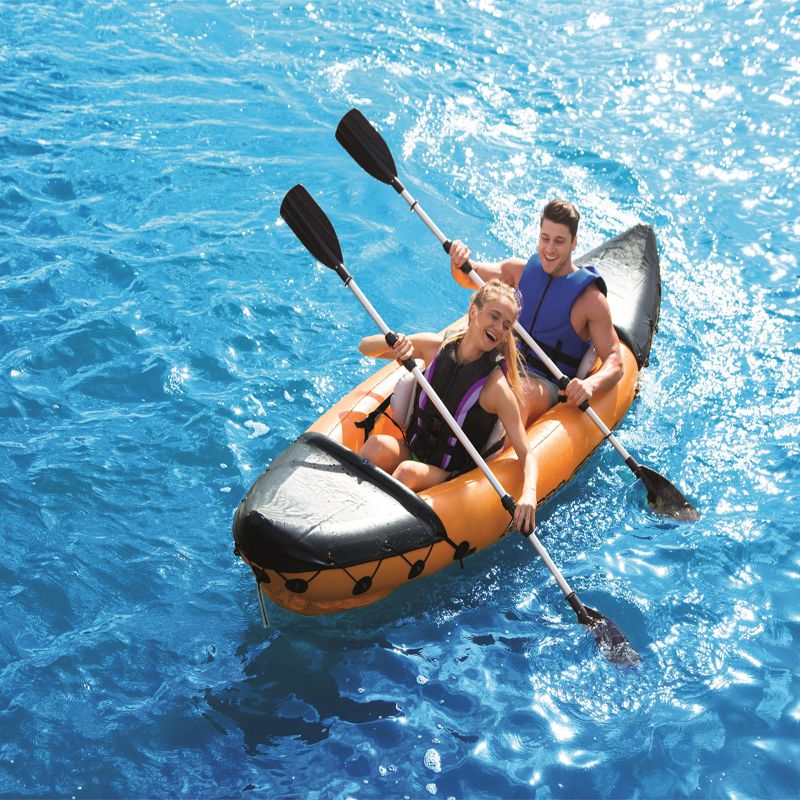 Double & Single Kayak Inflatable Canoe Boat