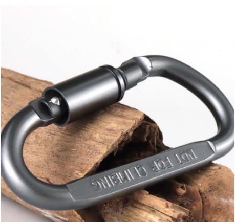 6 Pieces Carabiner Travel Kit
