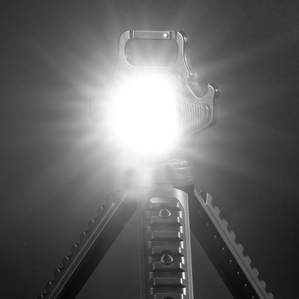Outdoor Camping LED Flashlight Tripod Multifunctional Torch Portable Hanging Tent Working Light Bracket Accessories