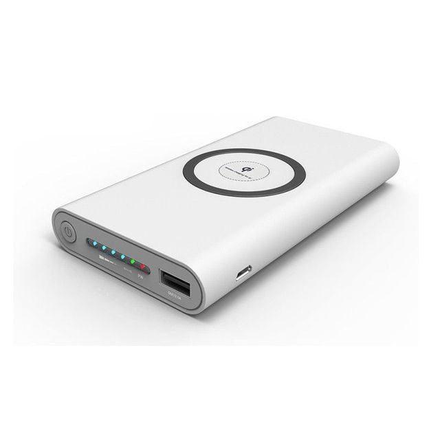 Portable Ultra Thin Wireless Charger Power Bank 20000mAh 2.1A Fast Charging Powerbank For Samsung iPhone Huawei Xiaomi PoverBank