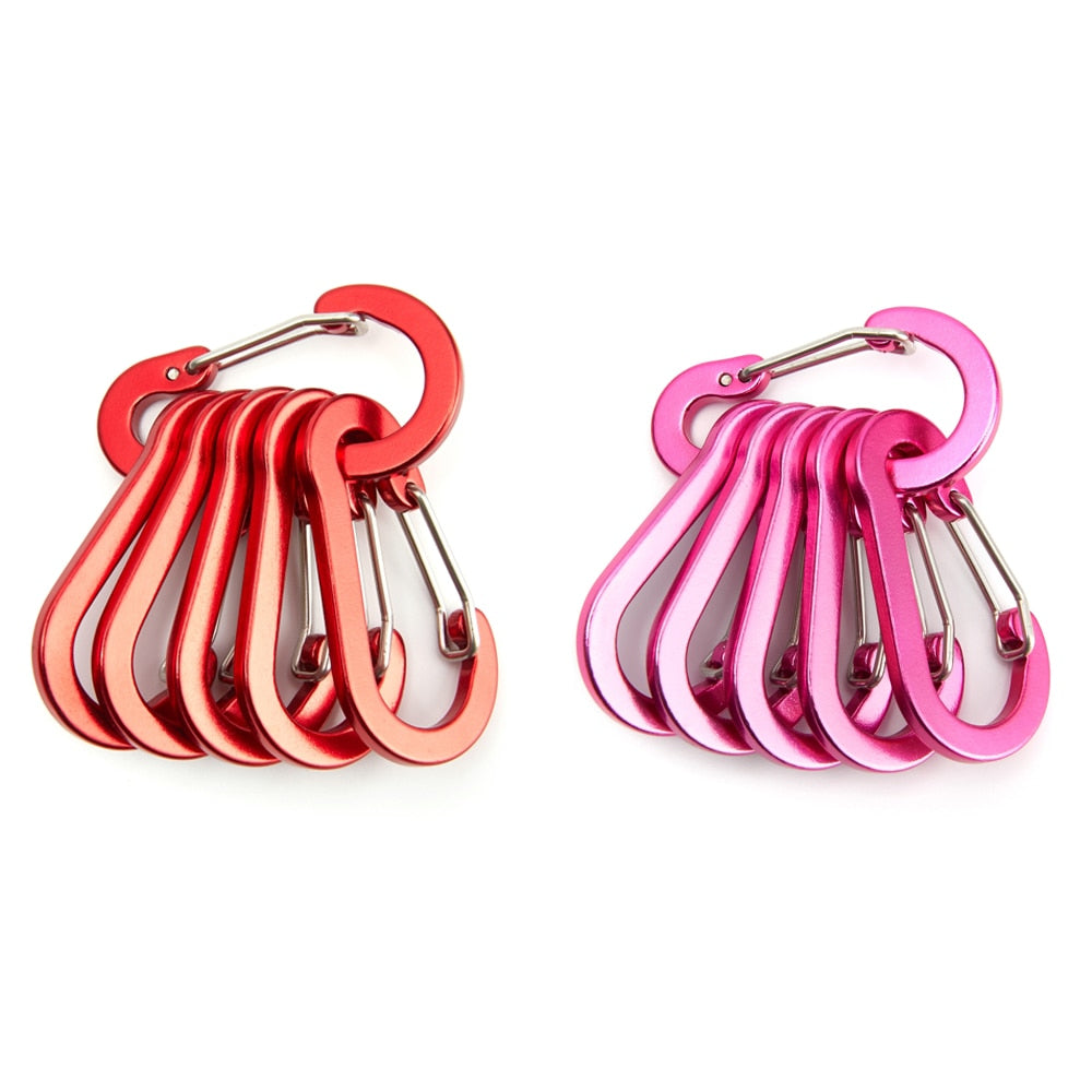 Outdoor Camping Buckle Steel Carabiner