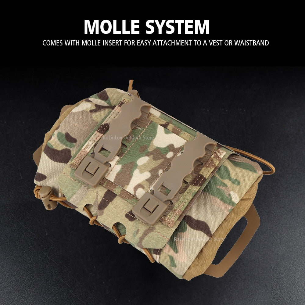 NEW Tactical Military Pouch MOLLE Rapid Deployment First-aid Kit Survival Outdoor Hunting Emergency Bag Camping Medical Kit