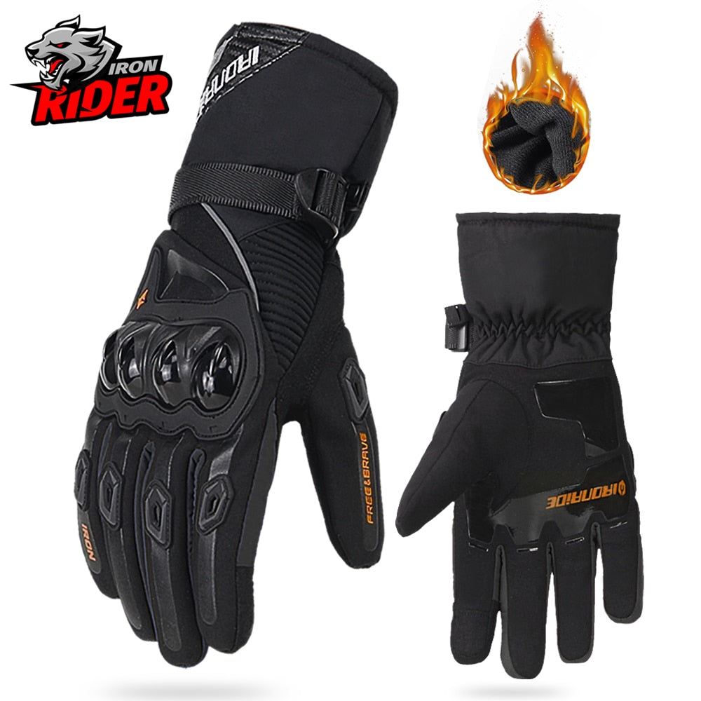 IRONRIDE Waterproof Motorcycle Gloves