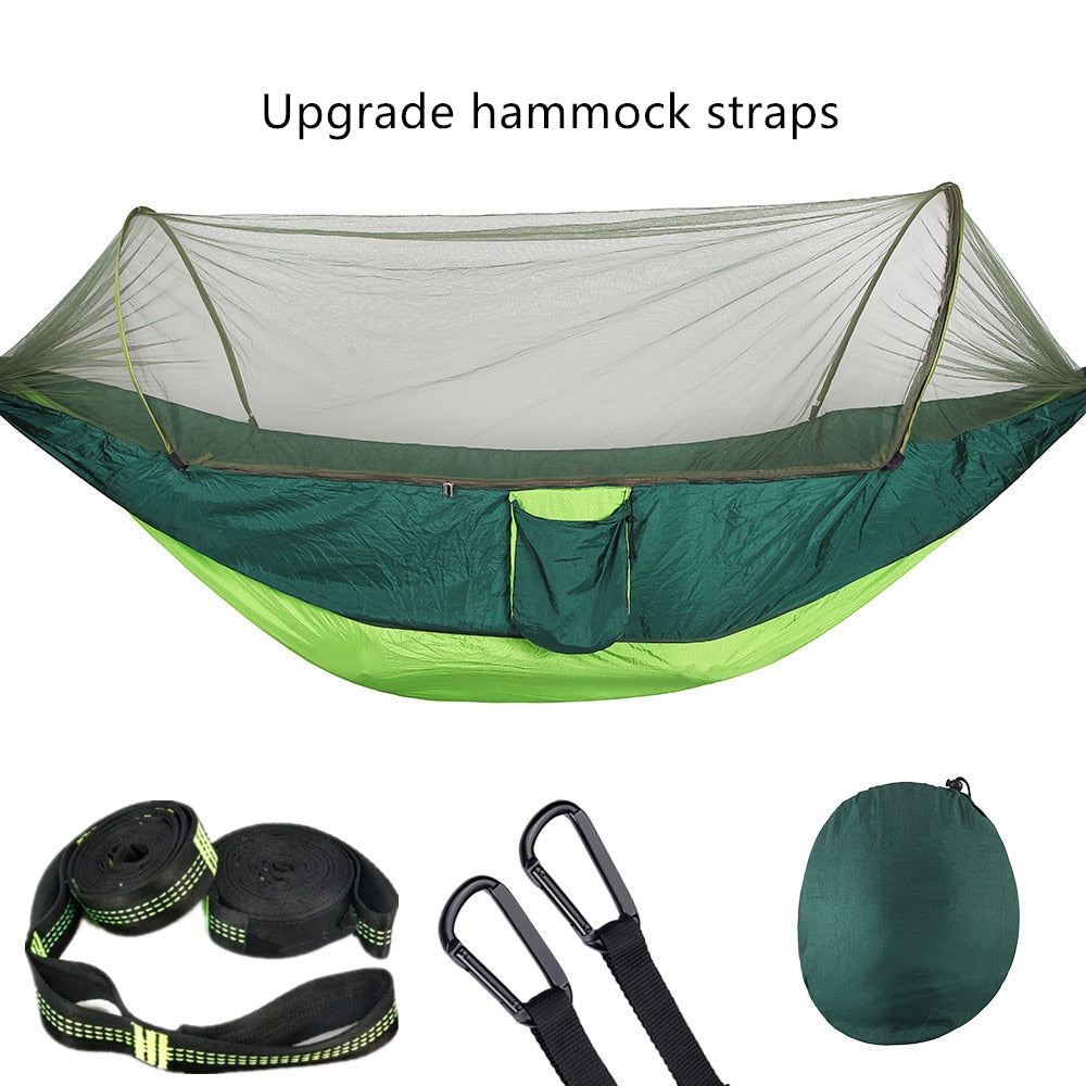 Portable Outdoor Parachute Hammocks