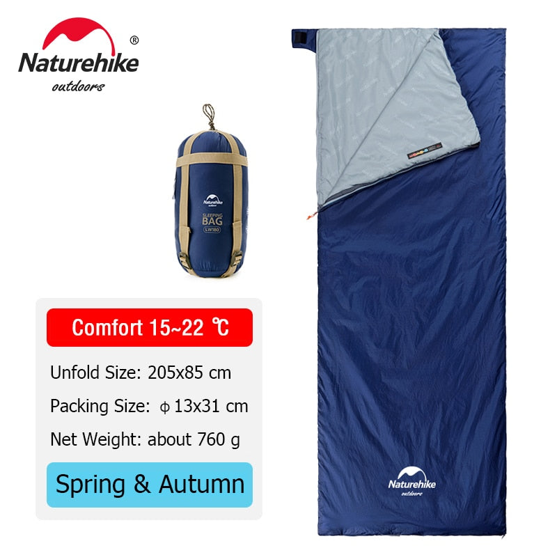 Naturehike Sleeping Bag LW180 Ultralight Cotton Sleeping Bag