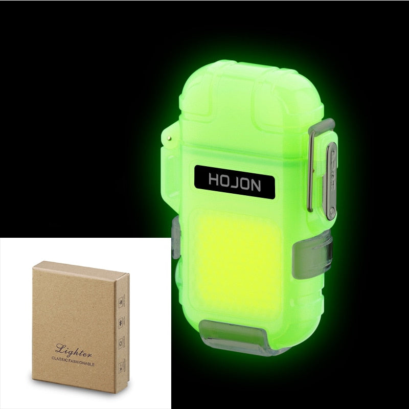 Waterproof Plasma Dual ARC Windproof Lighter