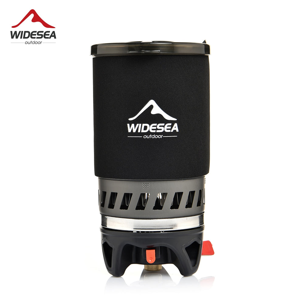 Widesea Camping Cooking System with Heat Exchanger