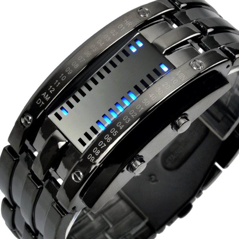 Digital LED Display Watch