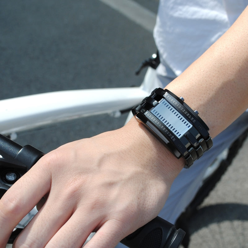 Digital LED Display Watch