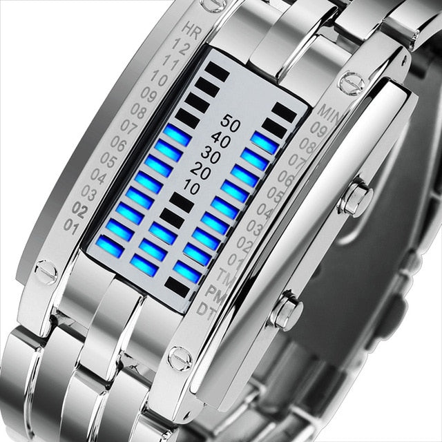 Digital LED Display Watch