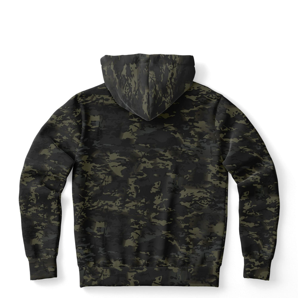 Equippage Black MultiCam Athletic Hoodie - AOP