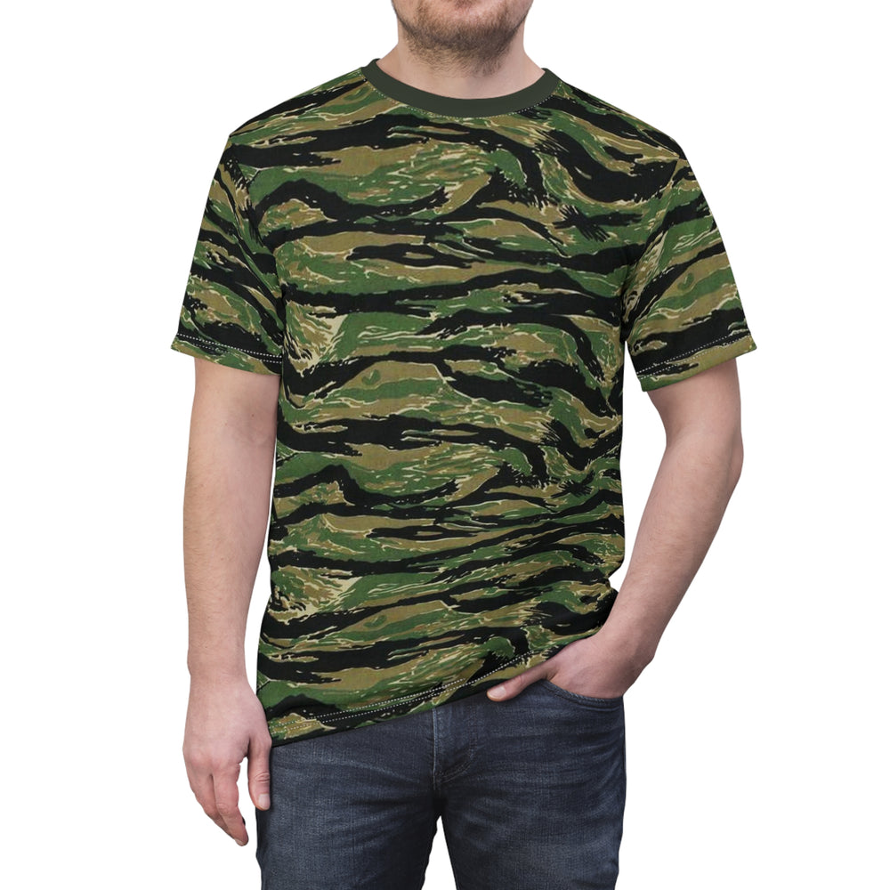 Equippage Tiger Stripe Custom Cut & Sew Tee