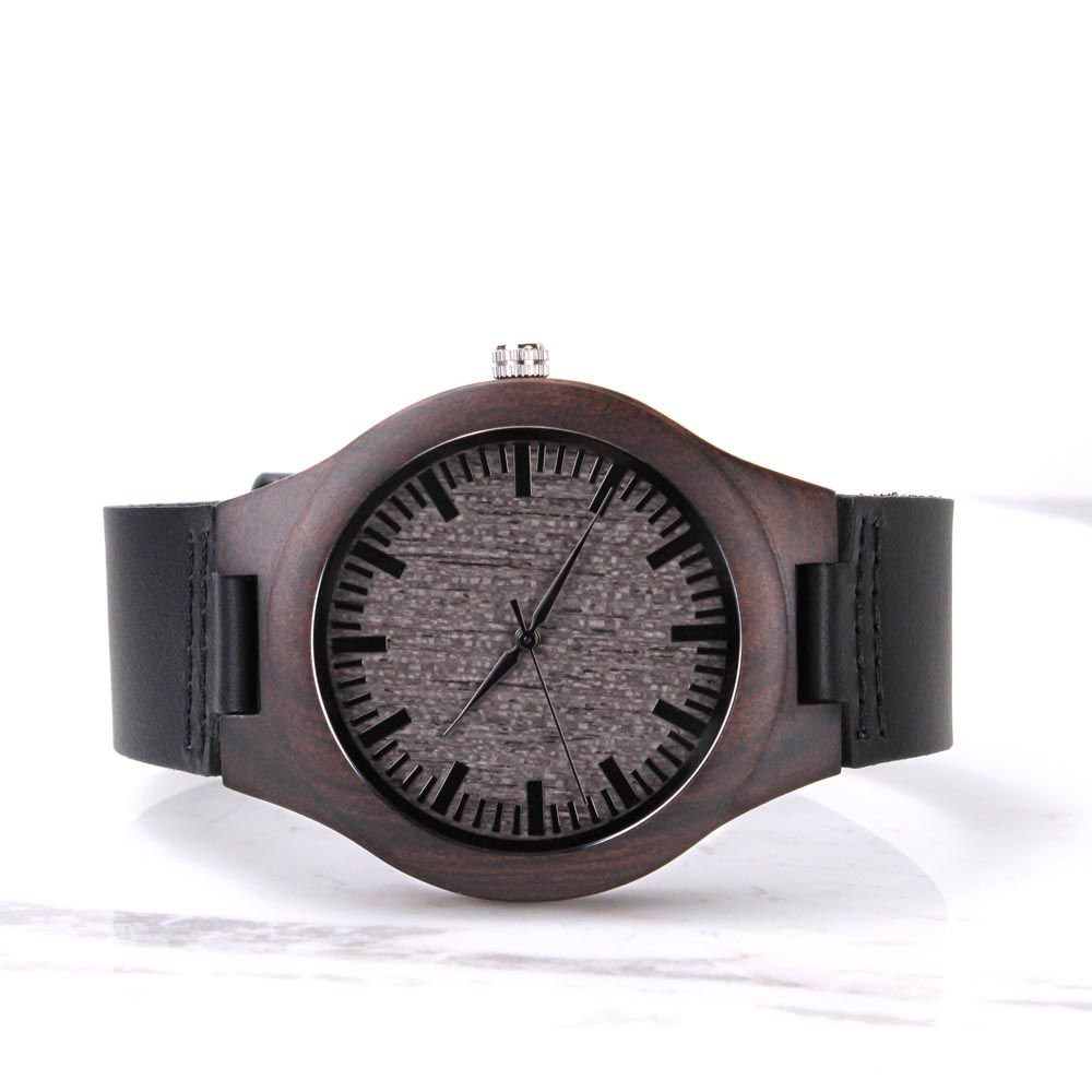 Equippage Operator Wood Watch