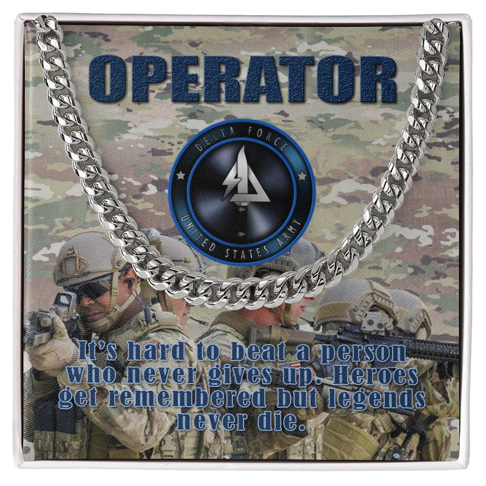Equippage OPERATOR Cuban Link Chain (OREO + LUX BOX + LENGTH EXTENSION)