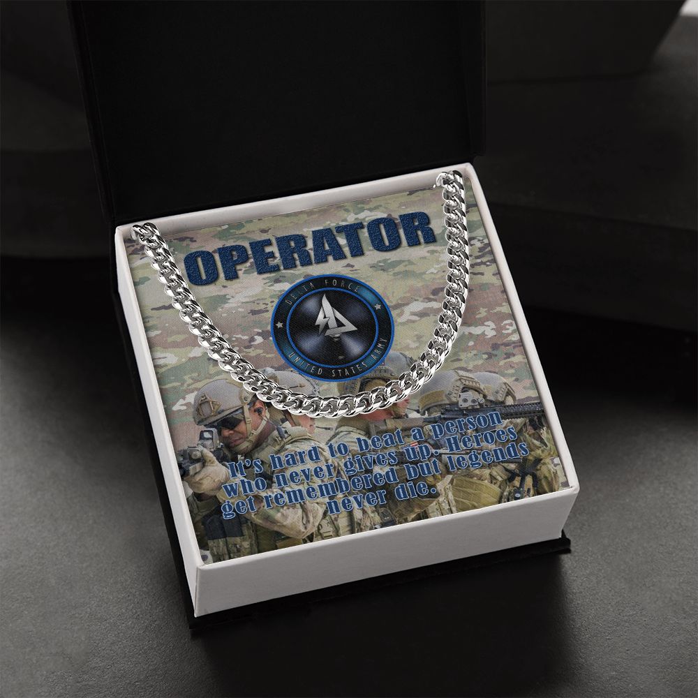 Equippage OPERATOR Cuban Link Chain (OREO + LUX BOX + LENGTH EXTENSION)