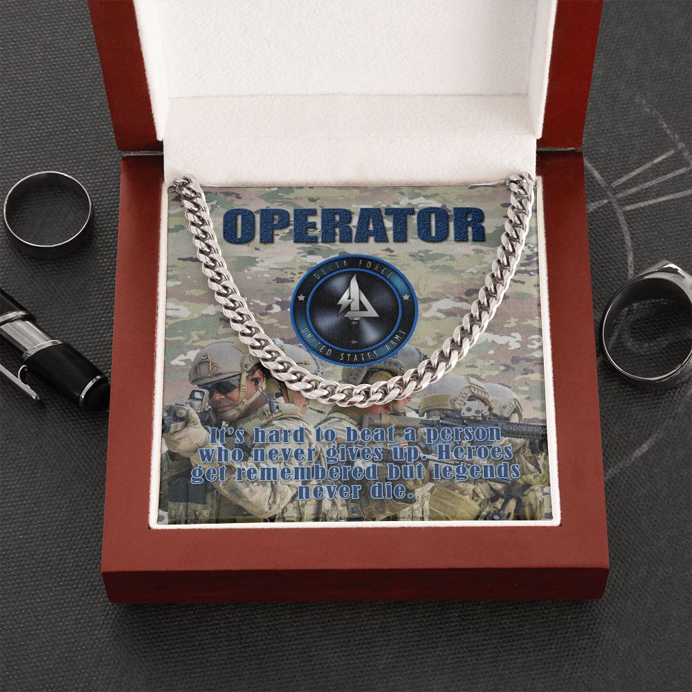 Equippage OPERATOR Cuban Link Chain (OREO + LUX BOX + LENGTH EXTENSION)