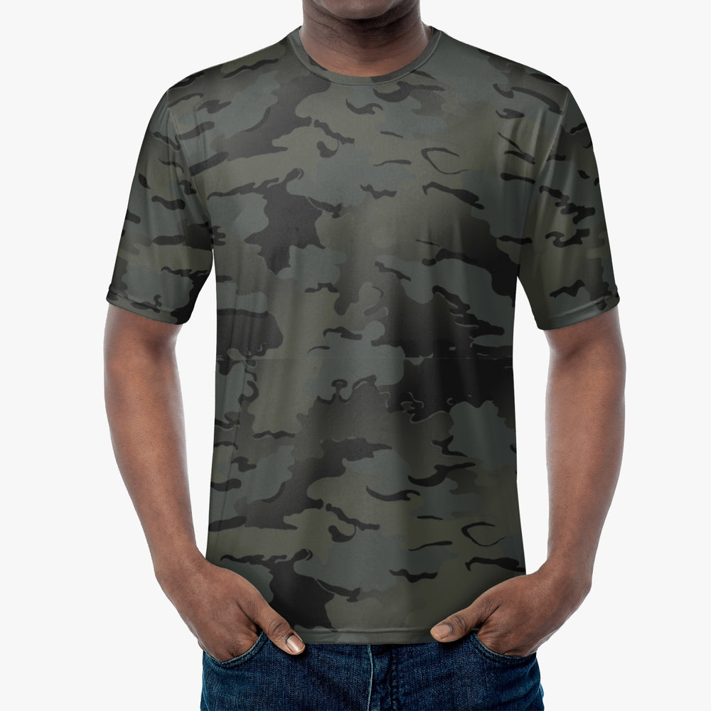 Equippage Black Jigsaw Multicam Handmade T-shirt