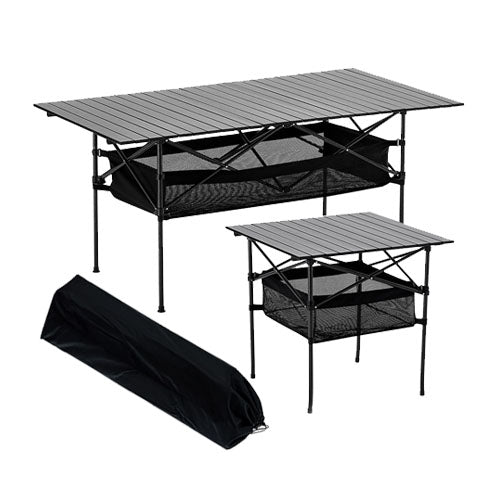 Outdoor Camping Table Aluminum Alloy Desk BBQ Foldable Tables Ultralight Picnic Table Folding Outdoor Desk Camping Gear