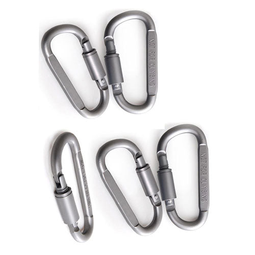 6 Pieces Carabiner Travel Kit