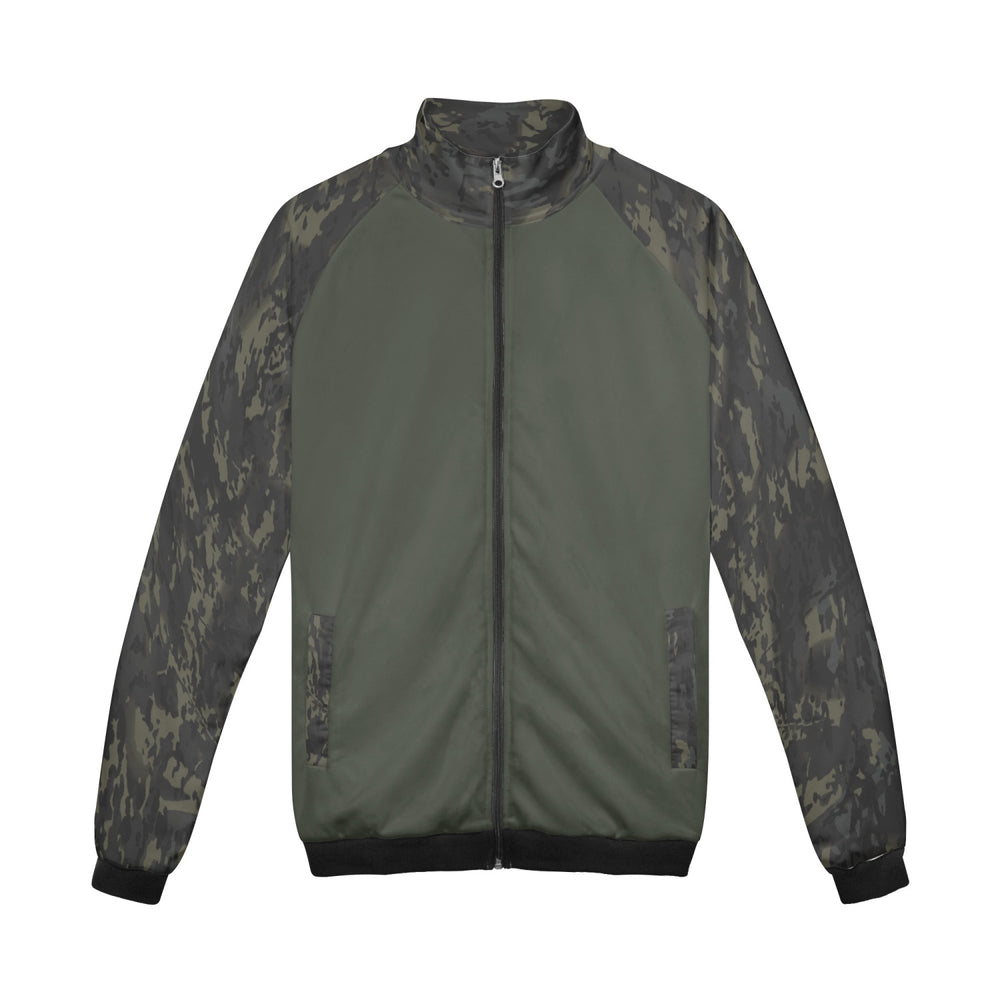 Equippage BMC Stripe Stand Collar Zipper-up Hoodie