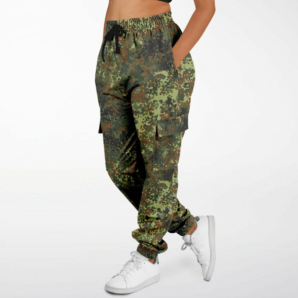 Equippage Flecktarn Camou Fashion Cargo Sweatpants