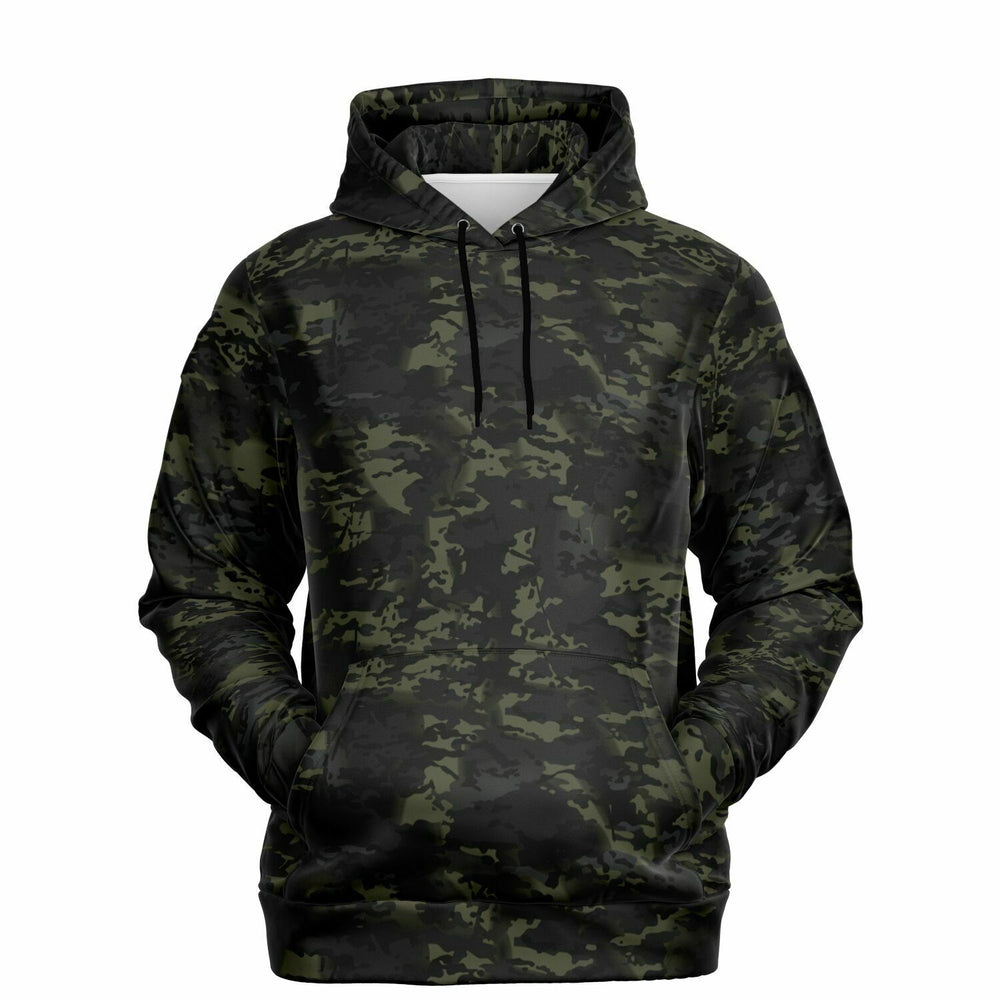 Equippage Black MultiCam Athletic Hoodie - AOP