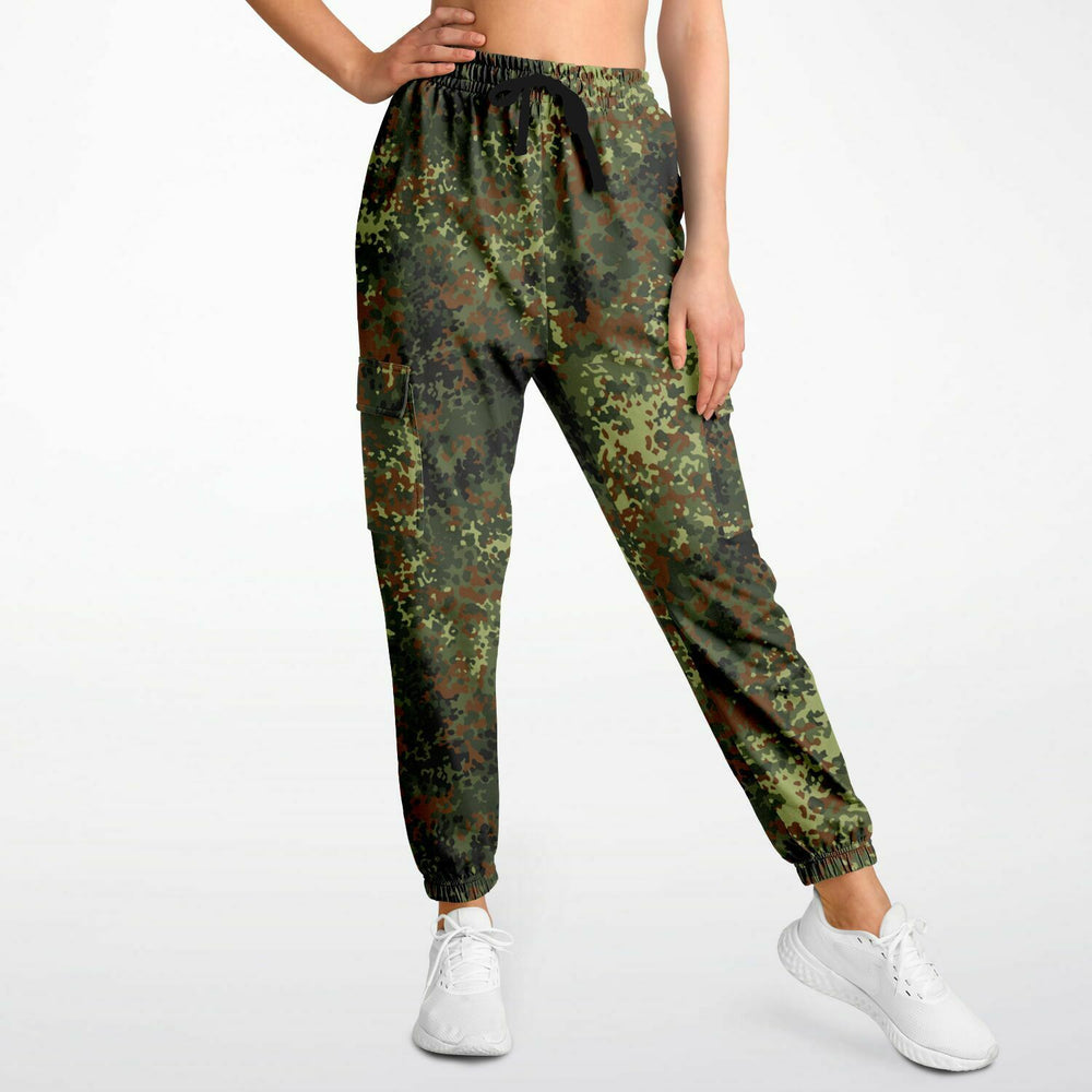 Equippage Flecktarn Camou Fashion Cargo Sweatpants