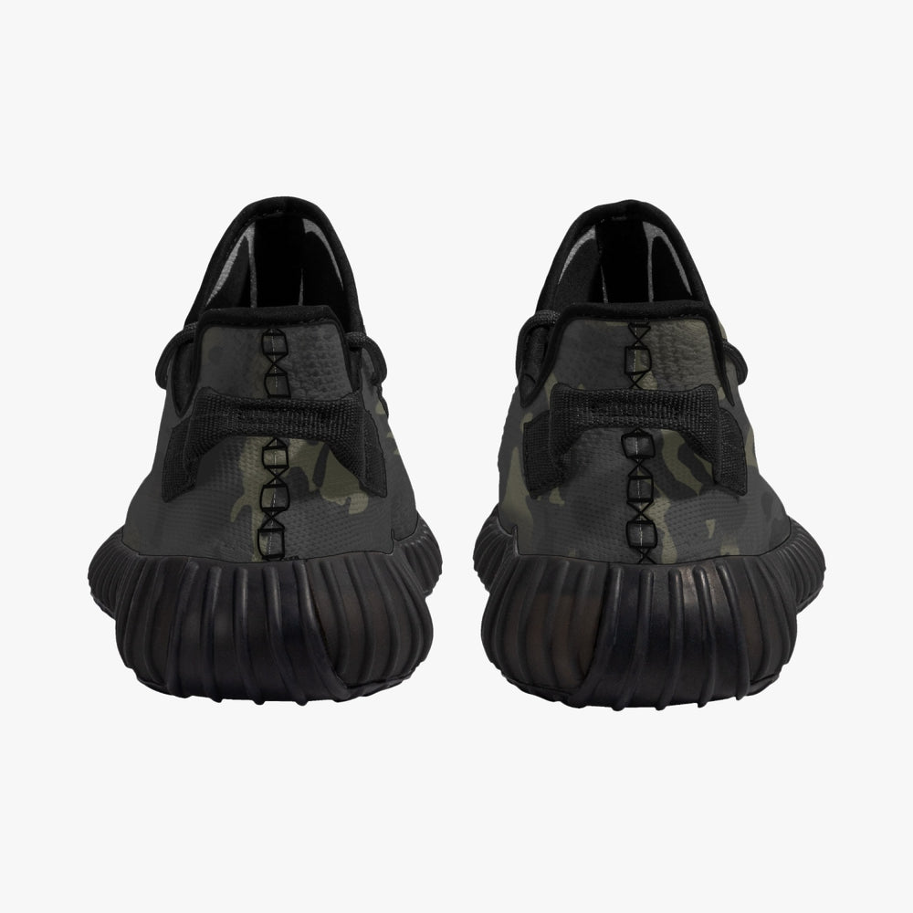 Equippage Black MultiCam Unisex Mesh Knit Sneakers