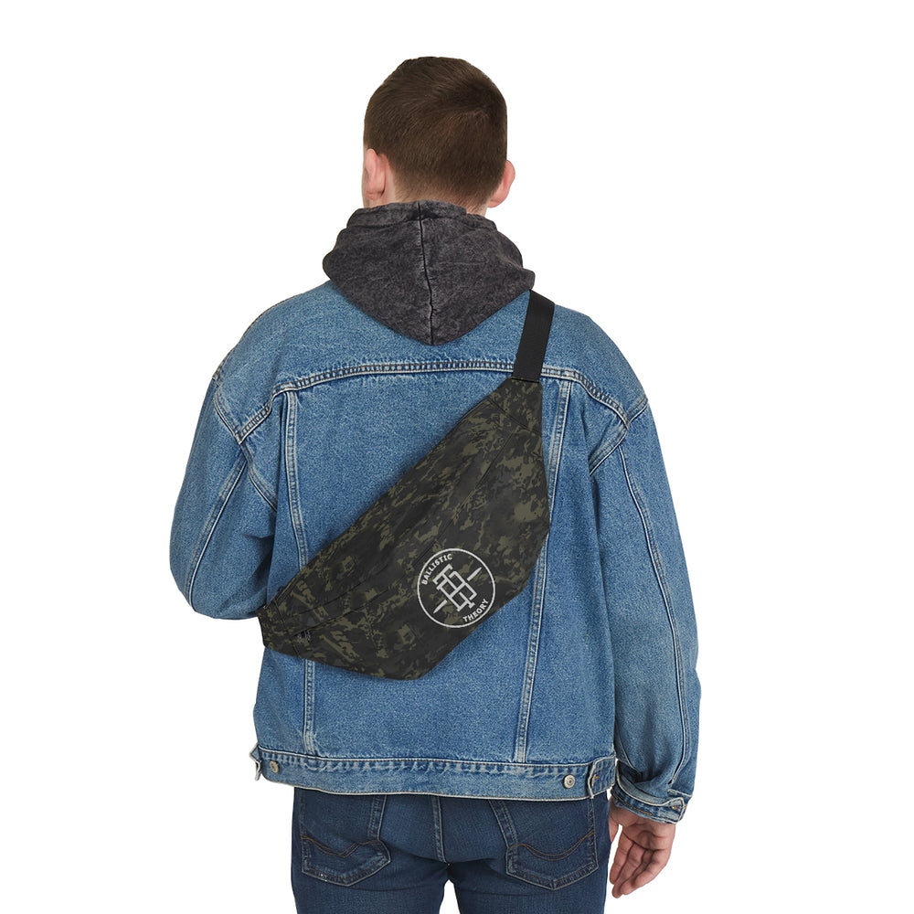 Ballistic Theory Black MultiCam Large Fanny Pack by Equippage