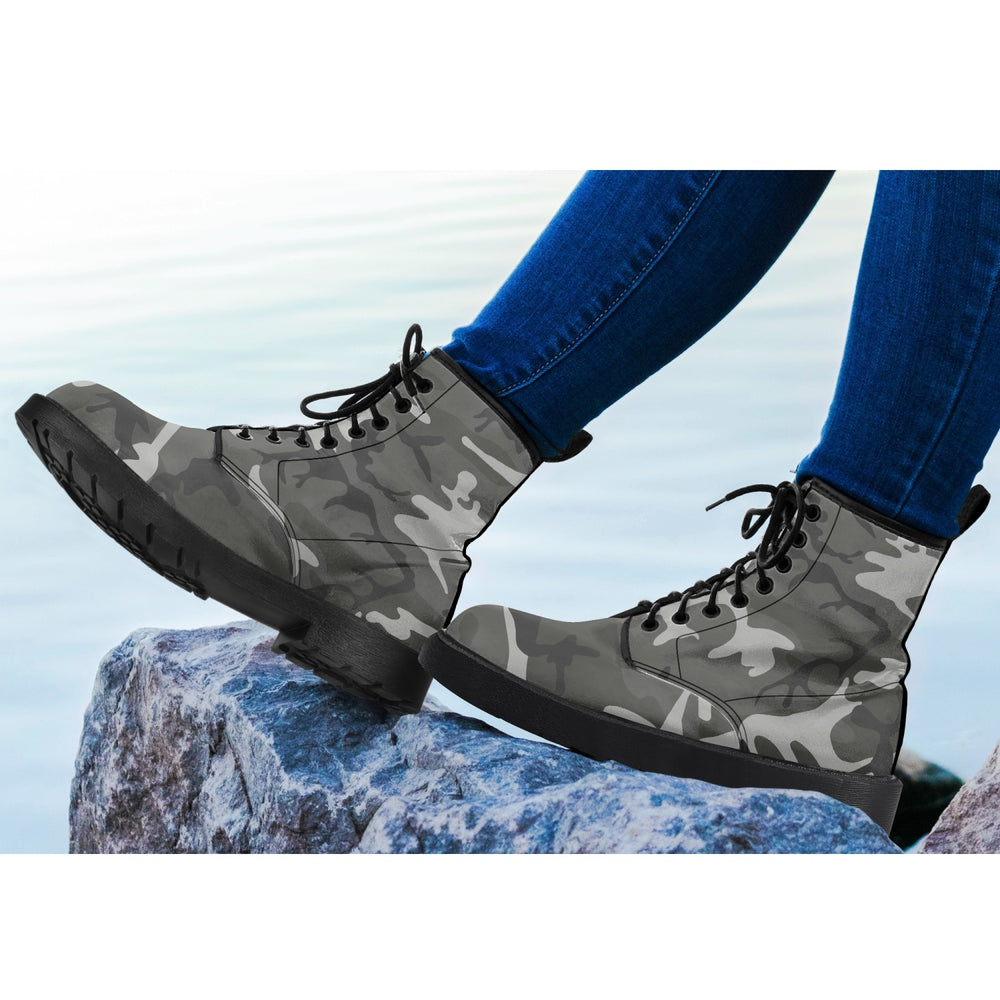 Equippage Urban Camou Trendy Leather Boots
