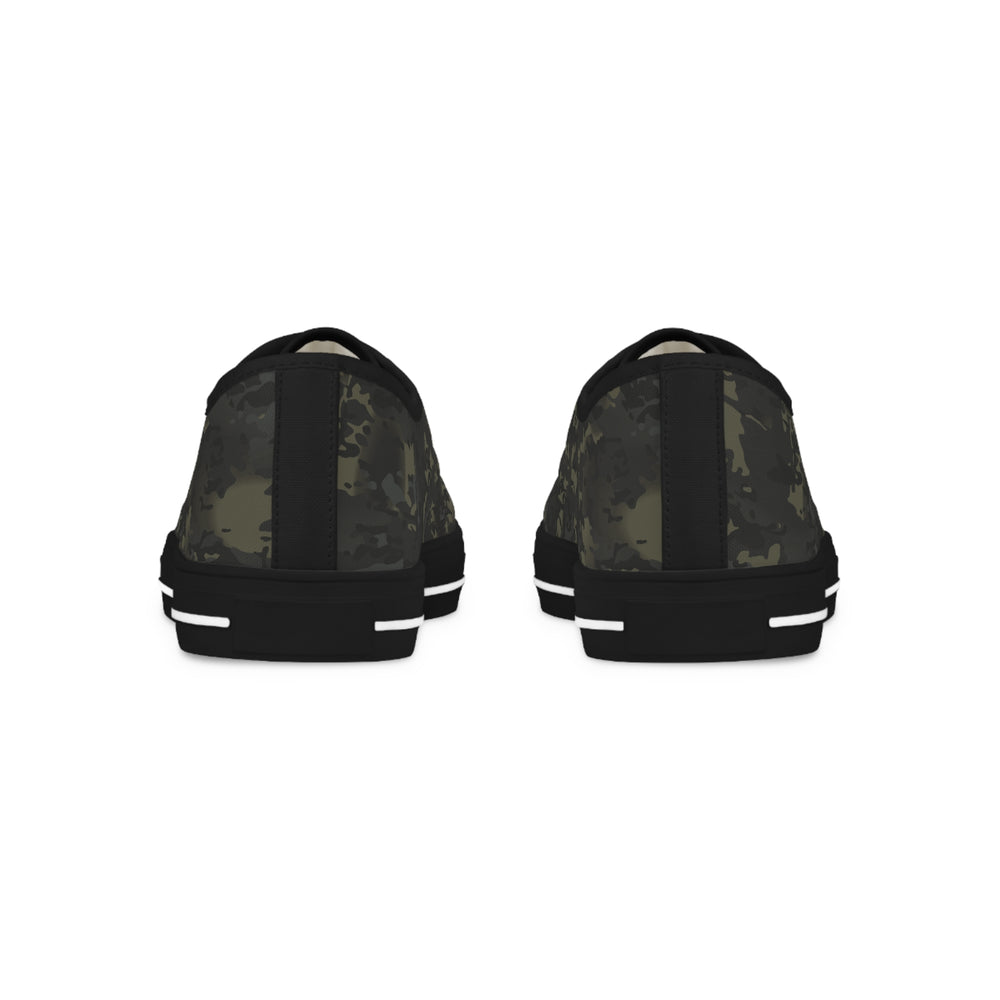 Equippage Black MultiCam Men's Low Top Sneakers