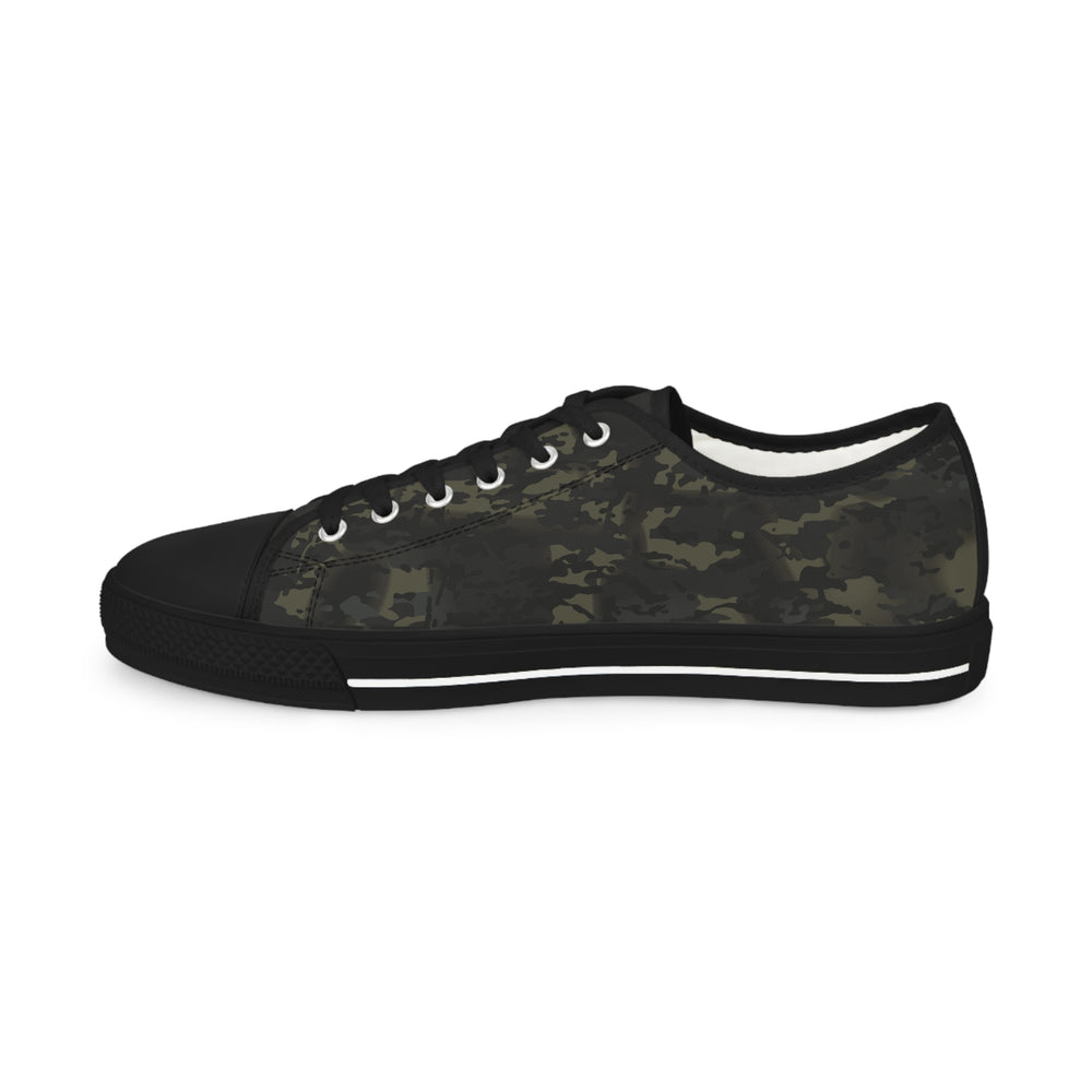 Equippage Black MultiCam Men's Low Top Sneakers