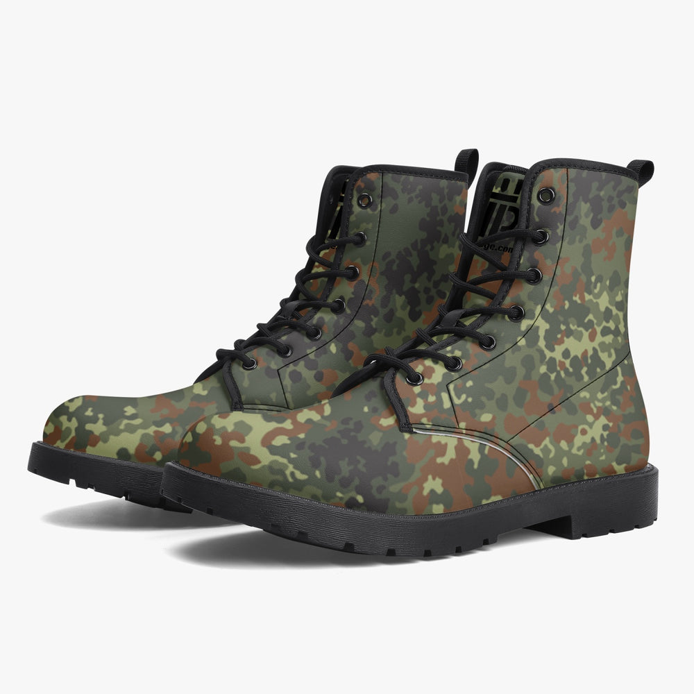 Equippage Flecktarn Camou Trendy Leather Boots
