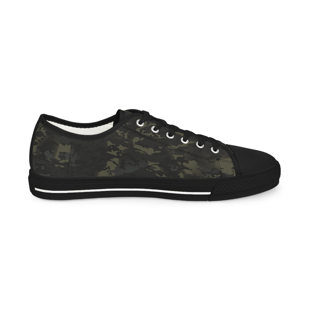 Equippage Black MultiCam Men's Low Top Sneakers