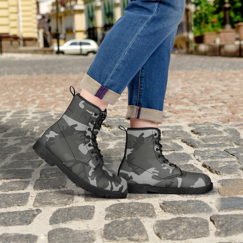 Equippage Urban Camou Trendy Leather Boots